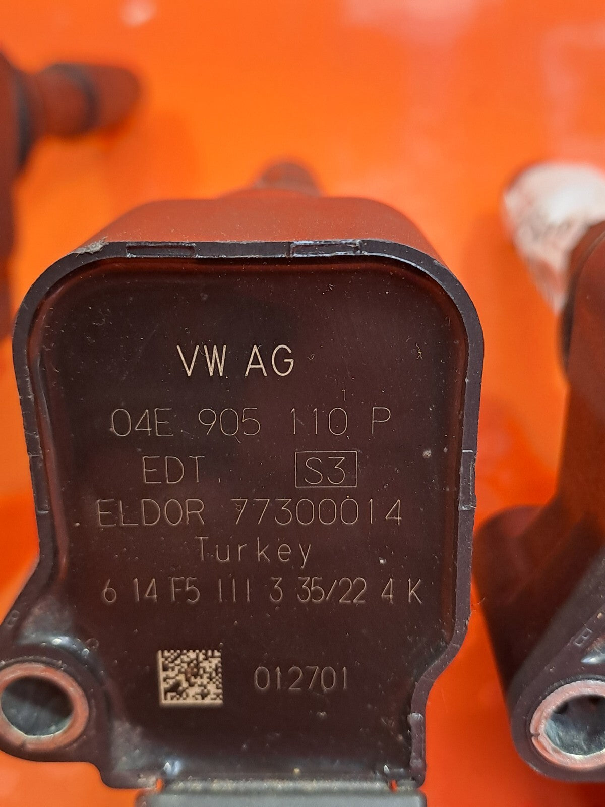 VW TAIGO LIFE 1.0 PETROL 2023 IGNITION COIL PACK 3x 04E905110P Warranty A219 - Image 7