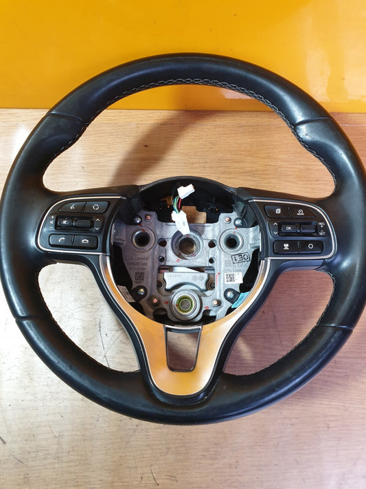 ✅KIA NIRO 2 S-A 1.6 PETROL 2020 MULTIFUNCTION STEERING WHEEL 56100G5BN0DX3 A194 - Image 2