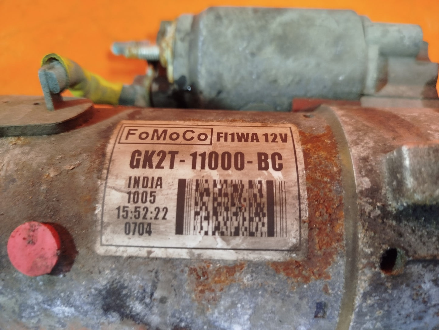 ✅Ford Transit Custom 2.0 Diesel 2021 Starter Motor GK2T11000BC Warranty A370 - Image 4