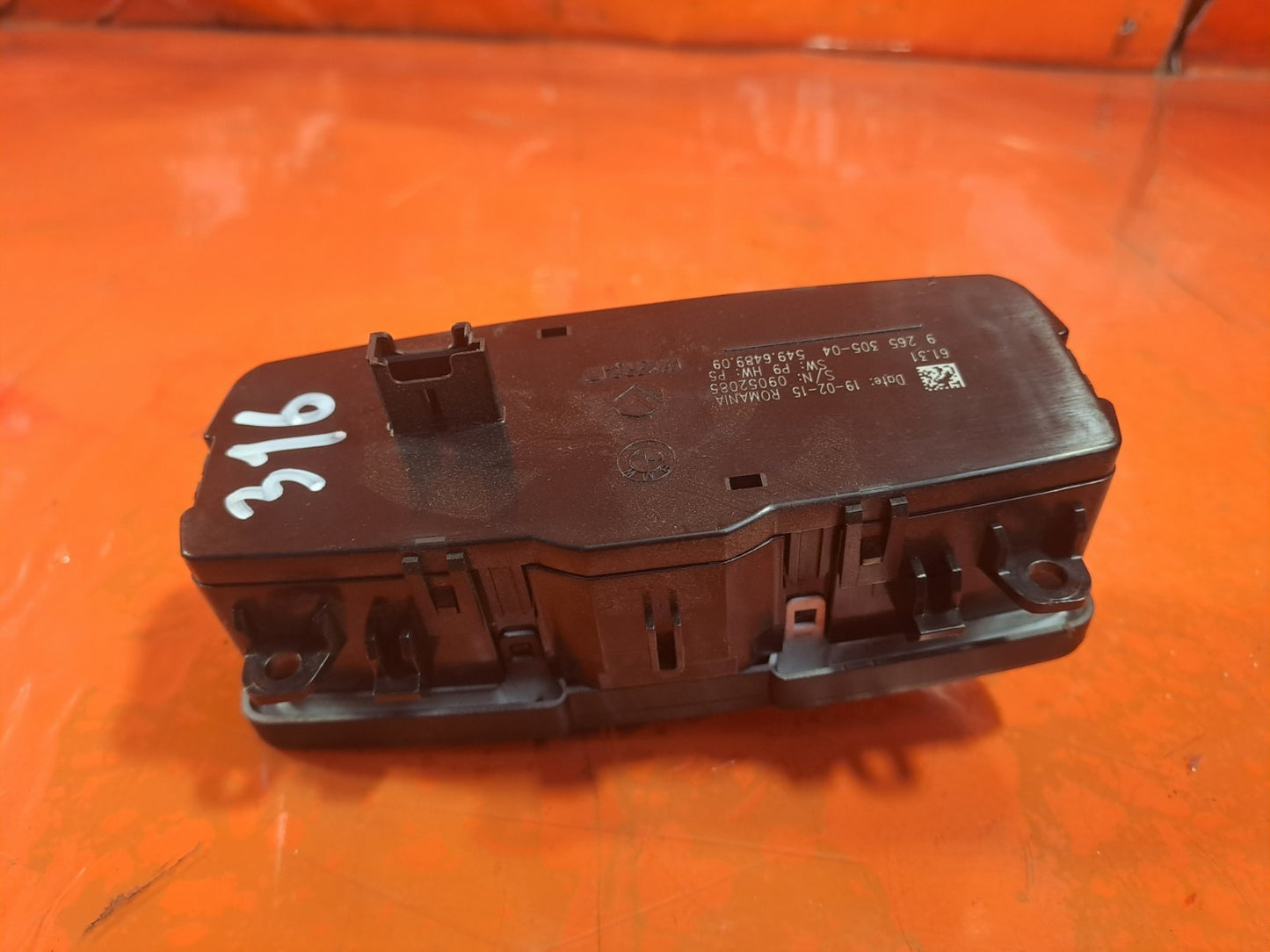 ✅BMW 118D F20 2.0 Diesel 2015 Headlight Control Switch Panel 9265305 Warranty - Image 10