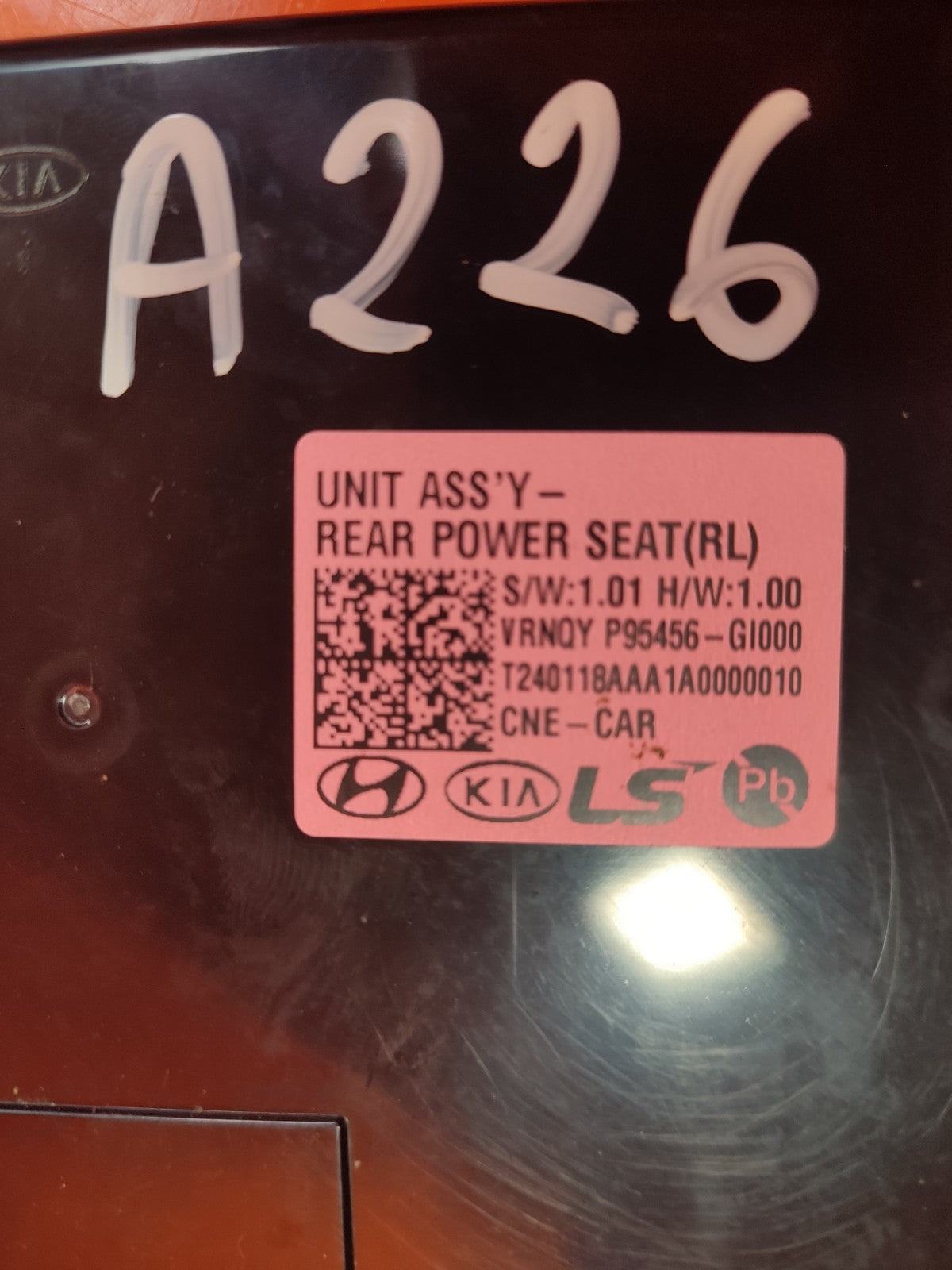 ✅HYUNDAI IONIQ 5 2024 REAR LEFT POWER SEAT MODULE P95456-GI000 Warranty A226 - Image 12