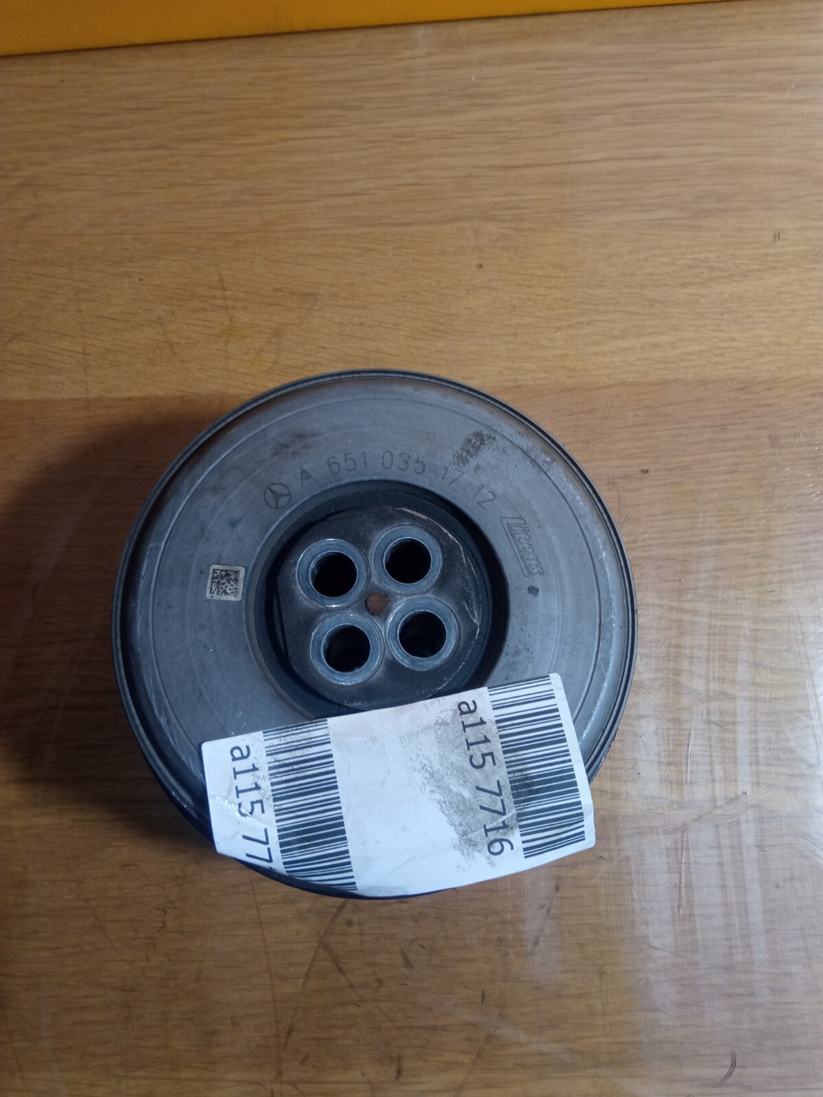 ✅MERCEDES W212 E300 2.1 DIESEL 2014 CRANKSHAFT PULLEY A6510351712 Warranty A115 - Image 12
