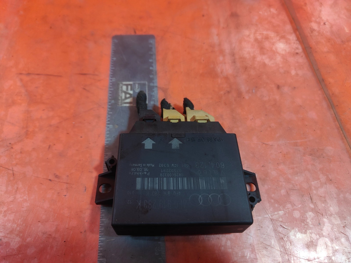 ✅2009 AUDI Q7 4L PARKING SENSORS CONTROL MODULE ECU 4F0919283K + WARRANTY A300 - Image 6