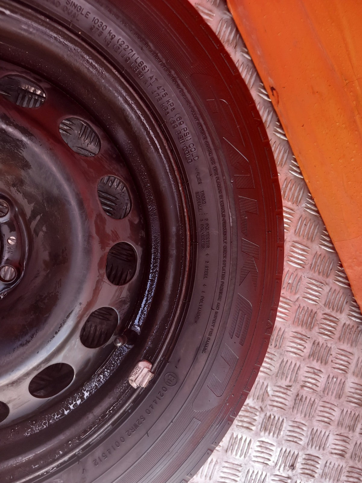 2021 Ford Transit Custom Steel Wheel With Tyre 215/65 R16 Warranty A372 - Image 2