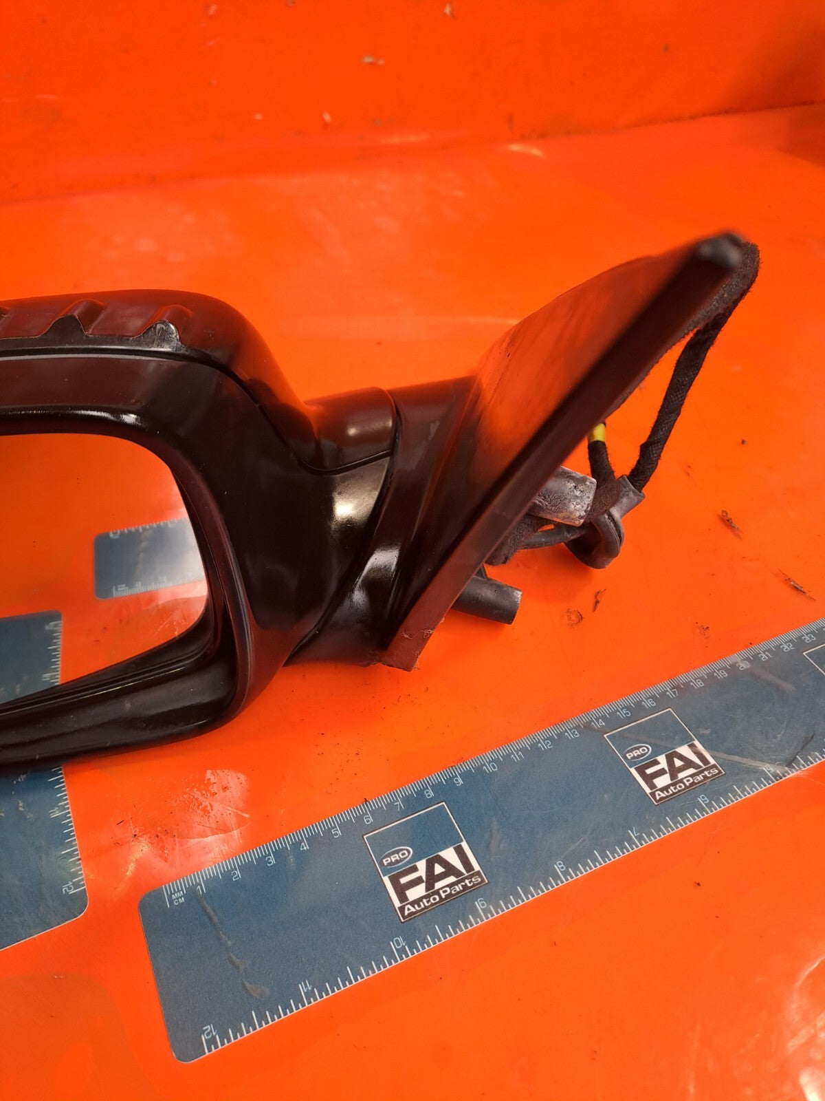 ✅2008 BMW 7 SERIES E66 FRONT LEFT WING MIRROR BLACK 475 + WARRANTY A255 - Image 5