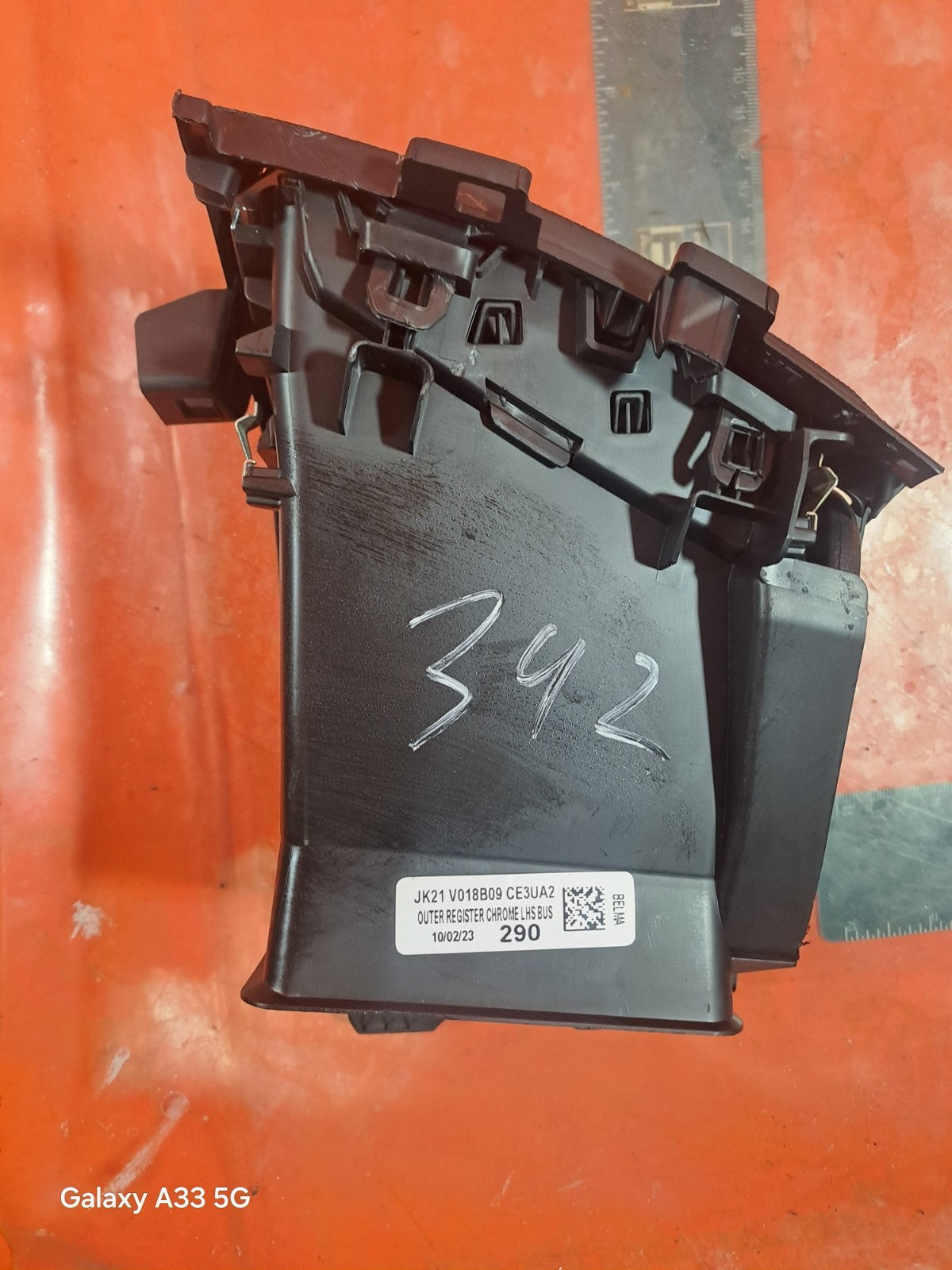 ✅2023 FORD TRANSIT CUSTOM DASHBOARD LEFT AIR VENT JK21-V018B09-CE +WARRANTY A342 - Image 6