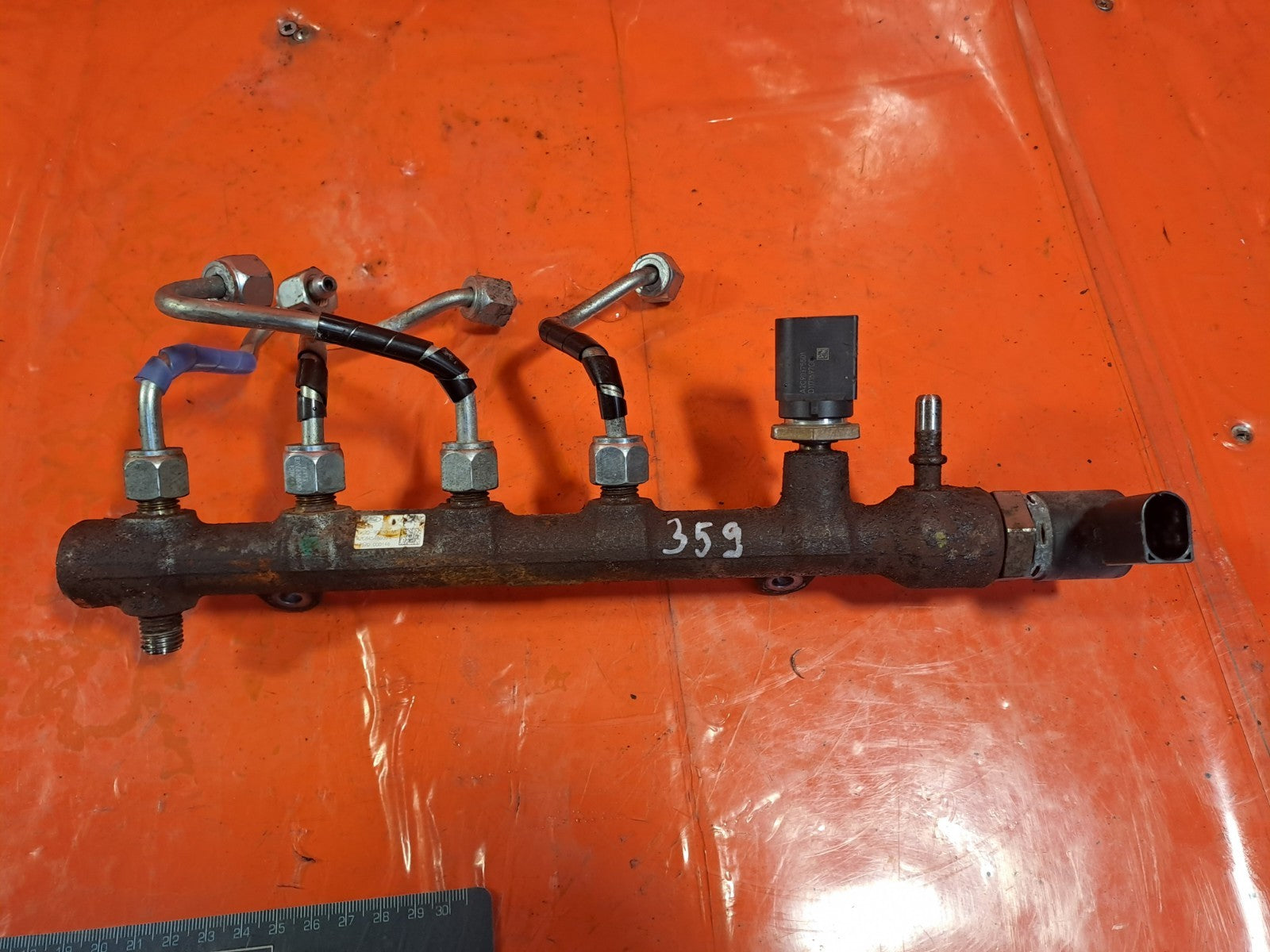 ✅Ford Tourneo Custom 2.0 Diesel 2017 YMFS Fuel Injector Rail CK2Q9D280AA A359 - Image 3