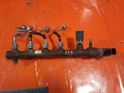 ✅Ford Tourneo Custom 2.0 Diesel 2017 YMFS Fuel Injector Rail CK2Q9D280AA A359 - Image 3