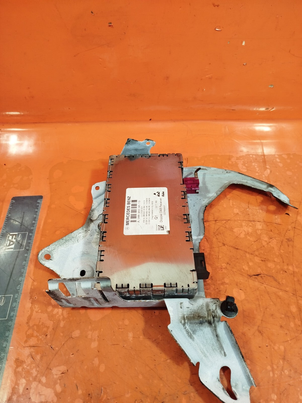 ✅2015 MERCEDES A CLASS W176 1.5D DAB CONTROL MODULE A1669009513 + WARRANTY A235 - Image 9