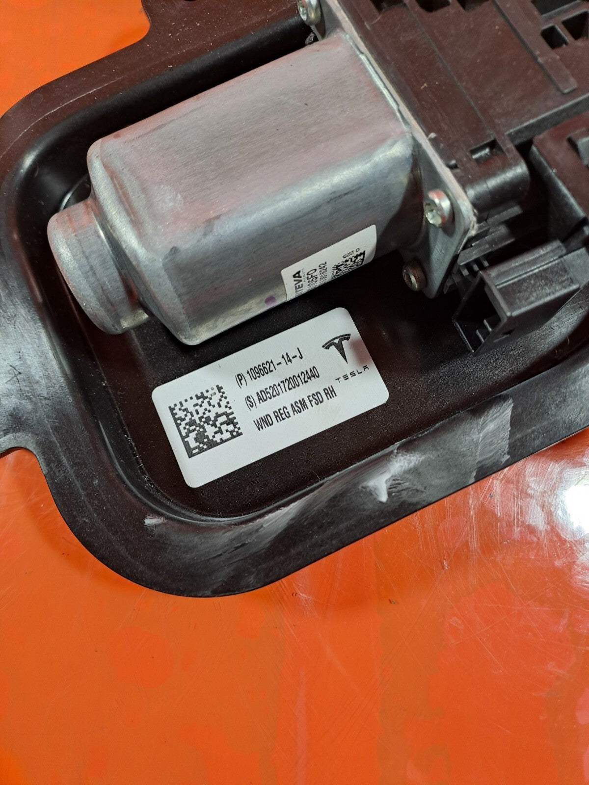 ✅TESLA MODEL 3 LONG RANGE 2020 FRONT RIGHT WINDOW REGULATOR 1096621-14-J A262 - Image 5