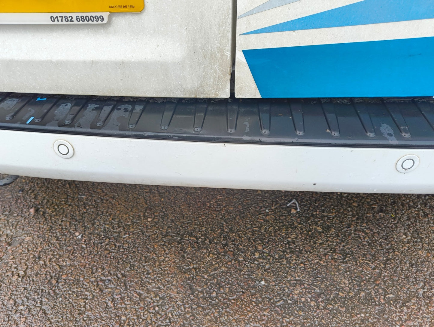 ✅Ford Transit Custom 2.0 Diesel 2021 Rear Bumper White Warranty A390 - Image 4