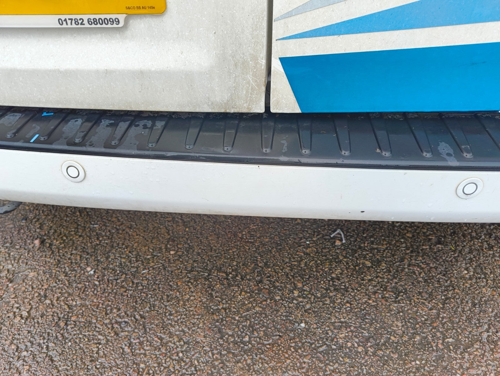 ✅Ford Transit Custom 2.0 Diesel 2021 Rear Bumper White Warranty A390 - Image 4