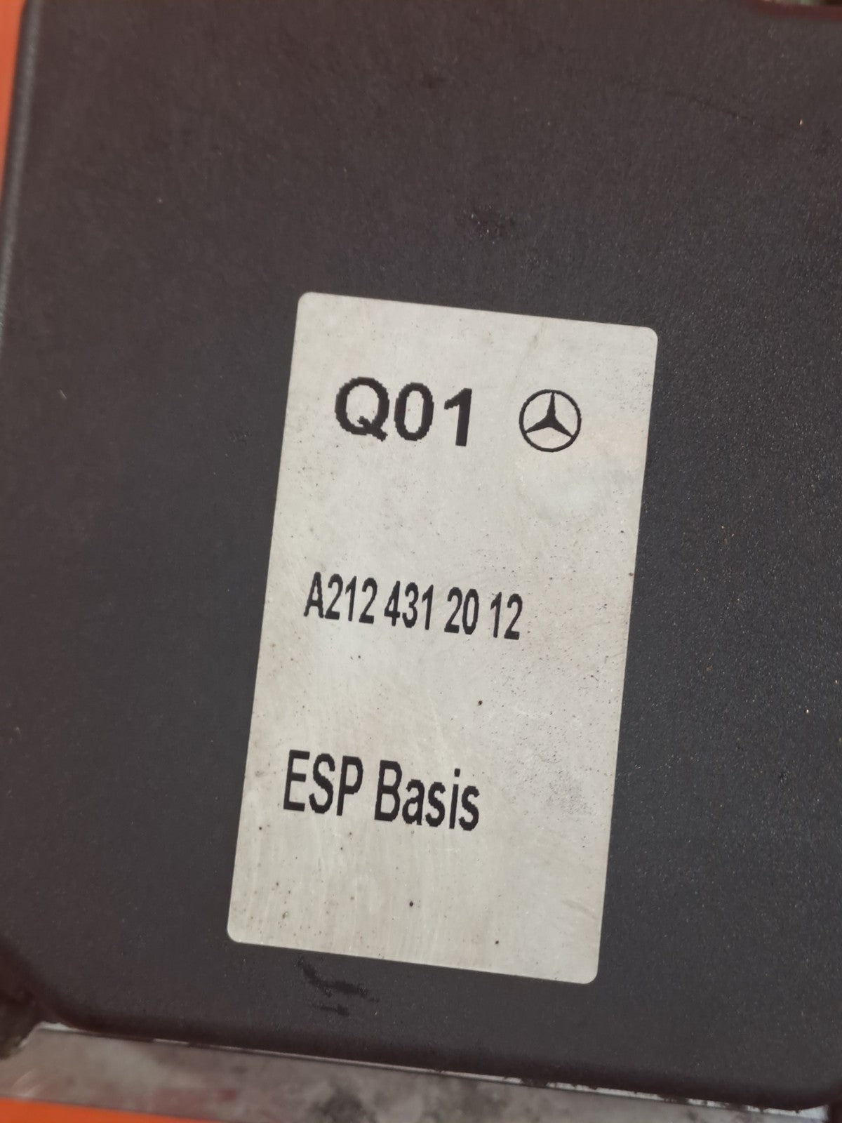 ✅MERCEDES E220 W212 2.1 DIESEL 2009 ABS PUMP MODULATOR A2124312012 Warranty A314 - Image 8
