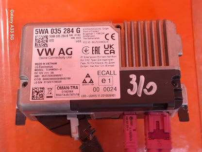 ✅VW POLO LIFE 1.0 PETROL 2024 BLUETOOTH CONTROL MODULE ECU 5WA035284G Warranty - Image 9