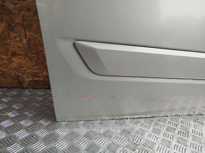 ✅FORD TOURNEO CUSTOM 2.2 DIESEL 2015 RIGHT SIDE SLIDING DOOR BARE SILVER Dent - Image 11