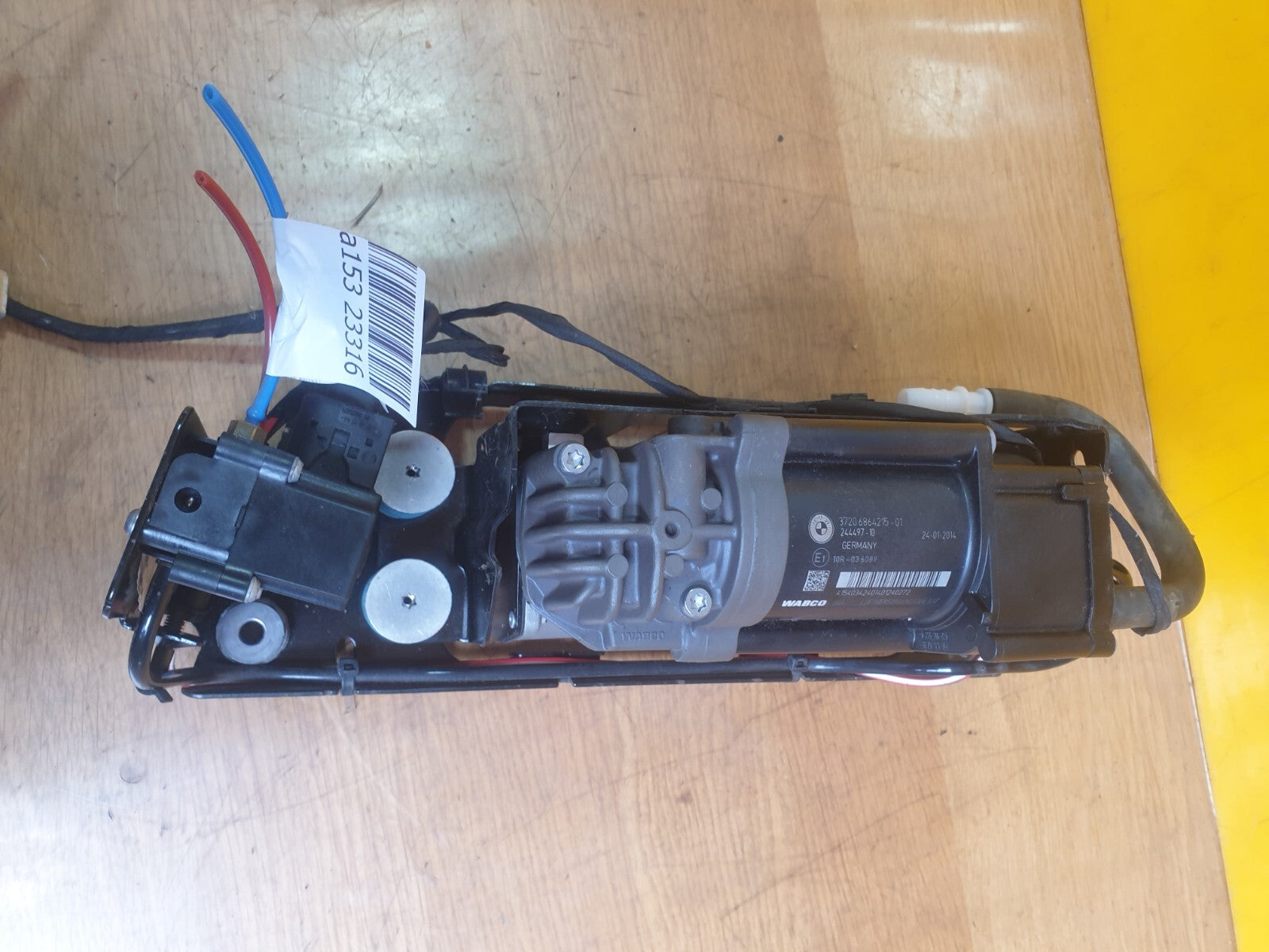 ✅2014 BMW 5 SERIES F11 AIR SUPPLY SUSPENSION COMPRESSOR MOTOR 6864215 + WARRANTY - Image 6