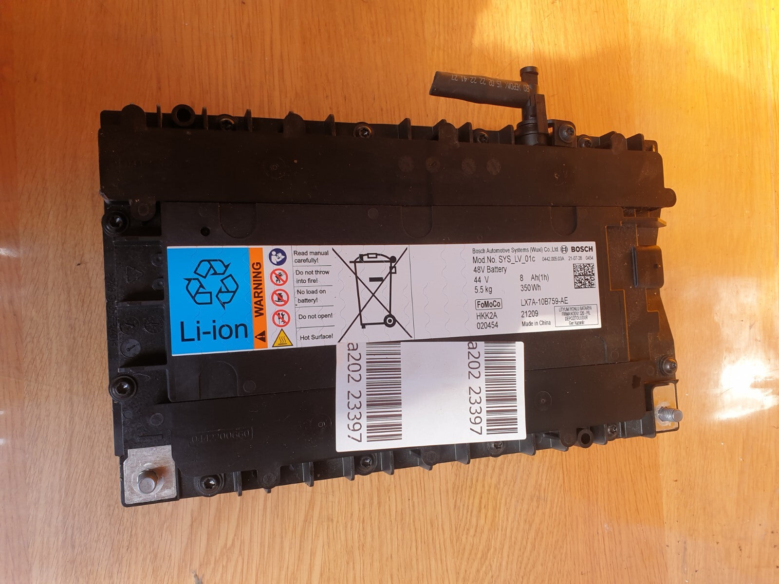 ✅FORD PUMA ST-LINE 1.0 PETROL 2022 HYBRID BATTERY LX7A10B759AE Warranty A202 - Image 2