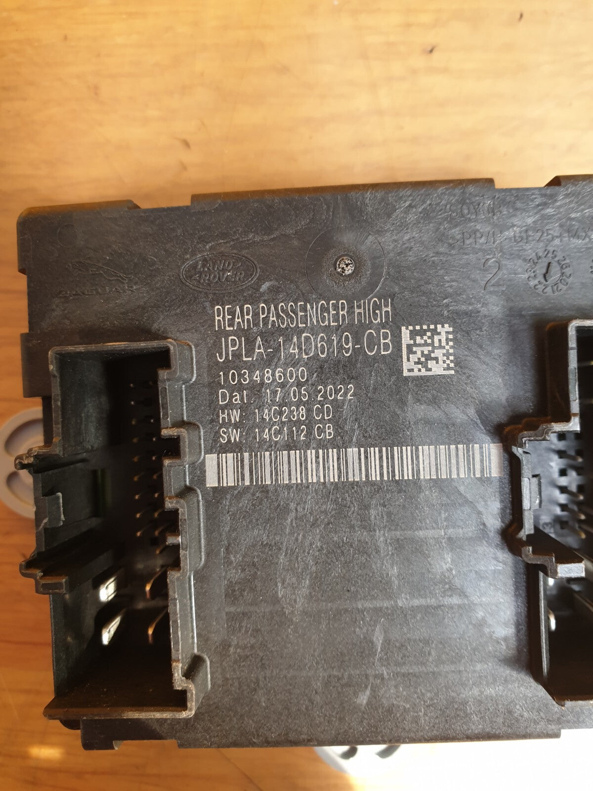 ✅2022 RANGE ROVER EVOQUE L551 REAR DOOR CONTROL MODULE ECU JPLA14D619CB A169 - Image 8