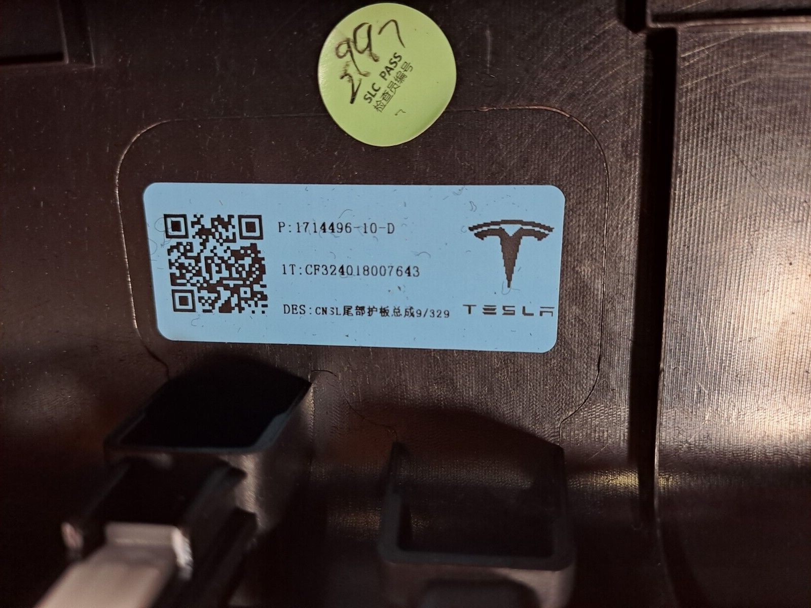 ✅2024 TESLA MODEL 3 LONG REAR END PANEL 1714496-10-D + WARRANTY A207 - Image 12