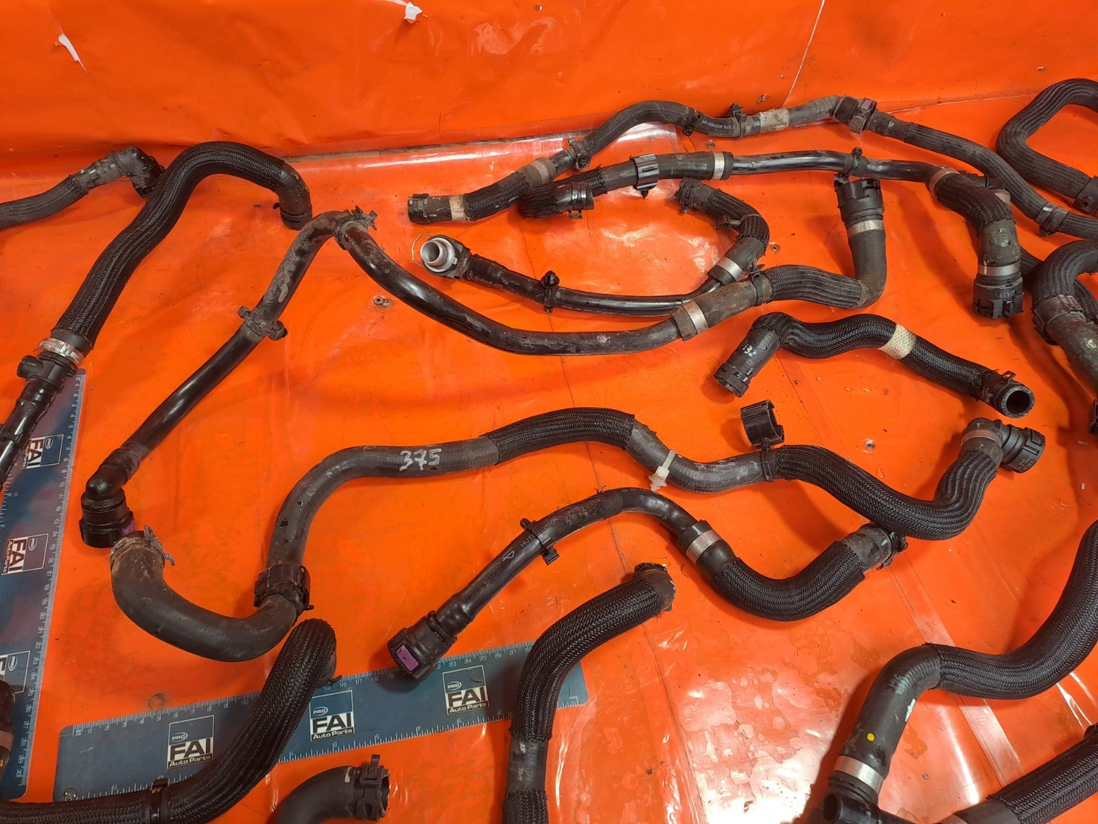 ✅2020 Jaguar I-Pace X590 Coolant Pipe Hose Set J9D3-8D144-AD + Warranty A375 - Image 7