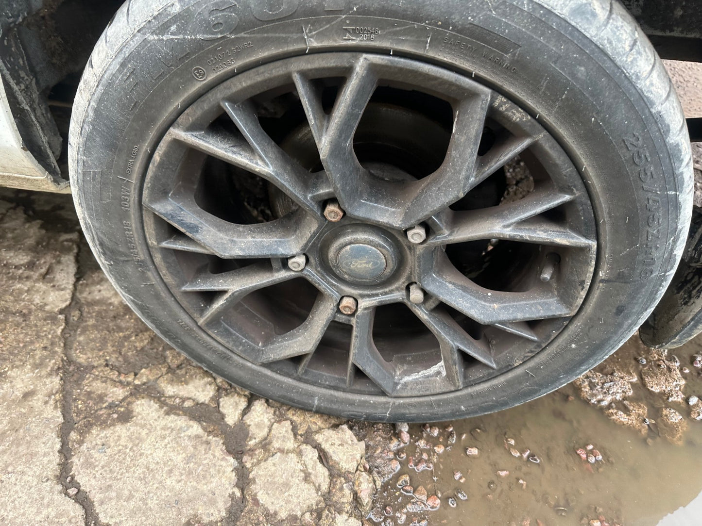 ✅Ford Transit Custom 2.2 Diesel 2014 Alloy Wheel With Tyre 255/45 R18 Warranty - Image 3