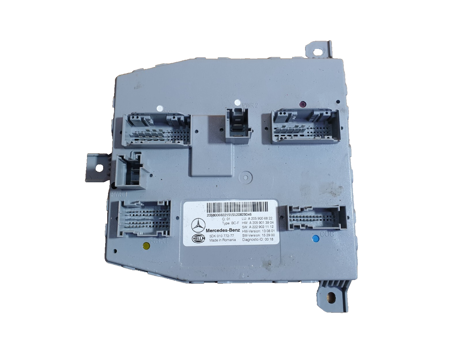 ✅2016 Mercedes C Class W205 SAM Control Module A2059006822 + Warranty A123 - Image 1