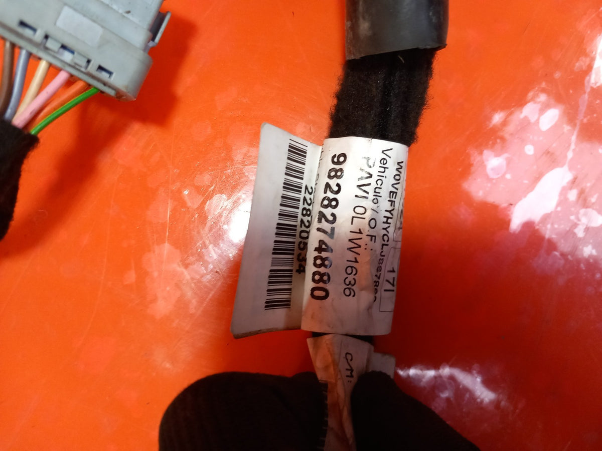 2020 Vauxhall Combo MK4 Front Left Door Wiring 9828274880 Warranty A414 - Image 9