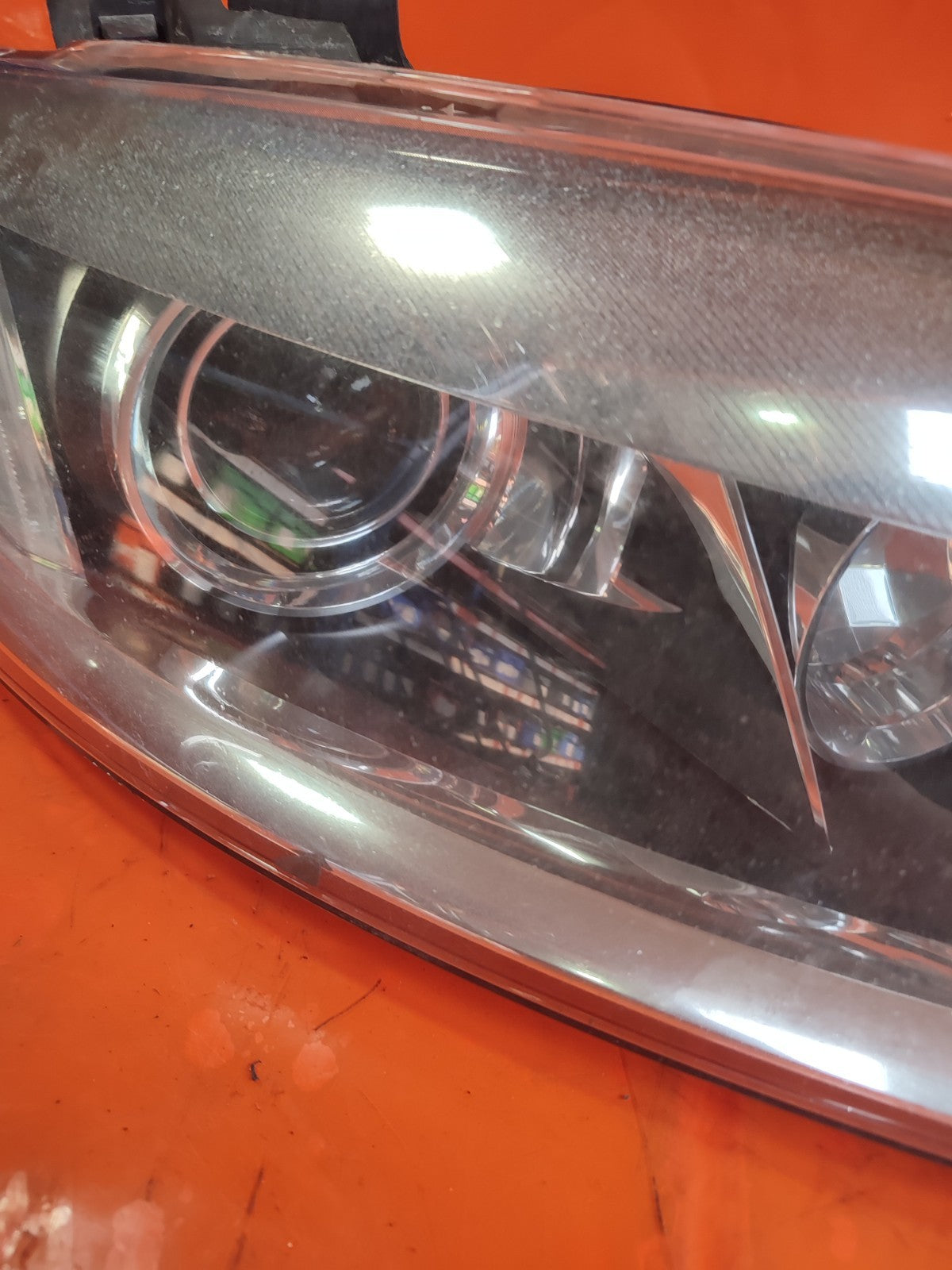 ✅2009 AUDI Q7 4L S LINE FRONT RIGHT HEADLIGHT 4L0941030E + WARRANTY A300 - Image 4