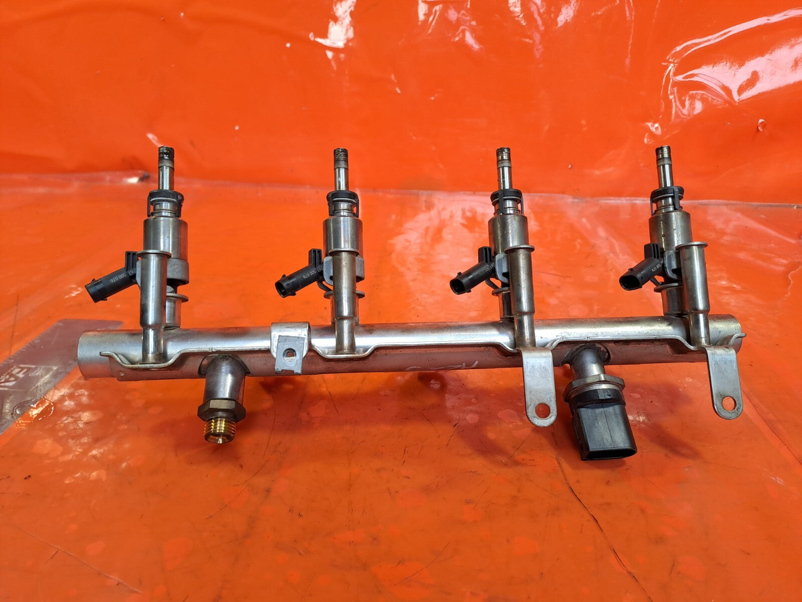 ✅2010 AUDI A5 8T S LINE 2.0TFSI FUEL RAIL 06J133317M + WARRANTY A223 - Image 5