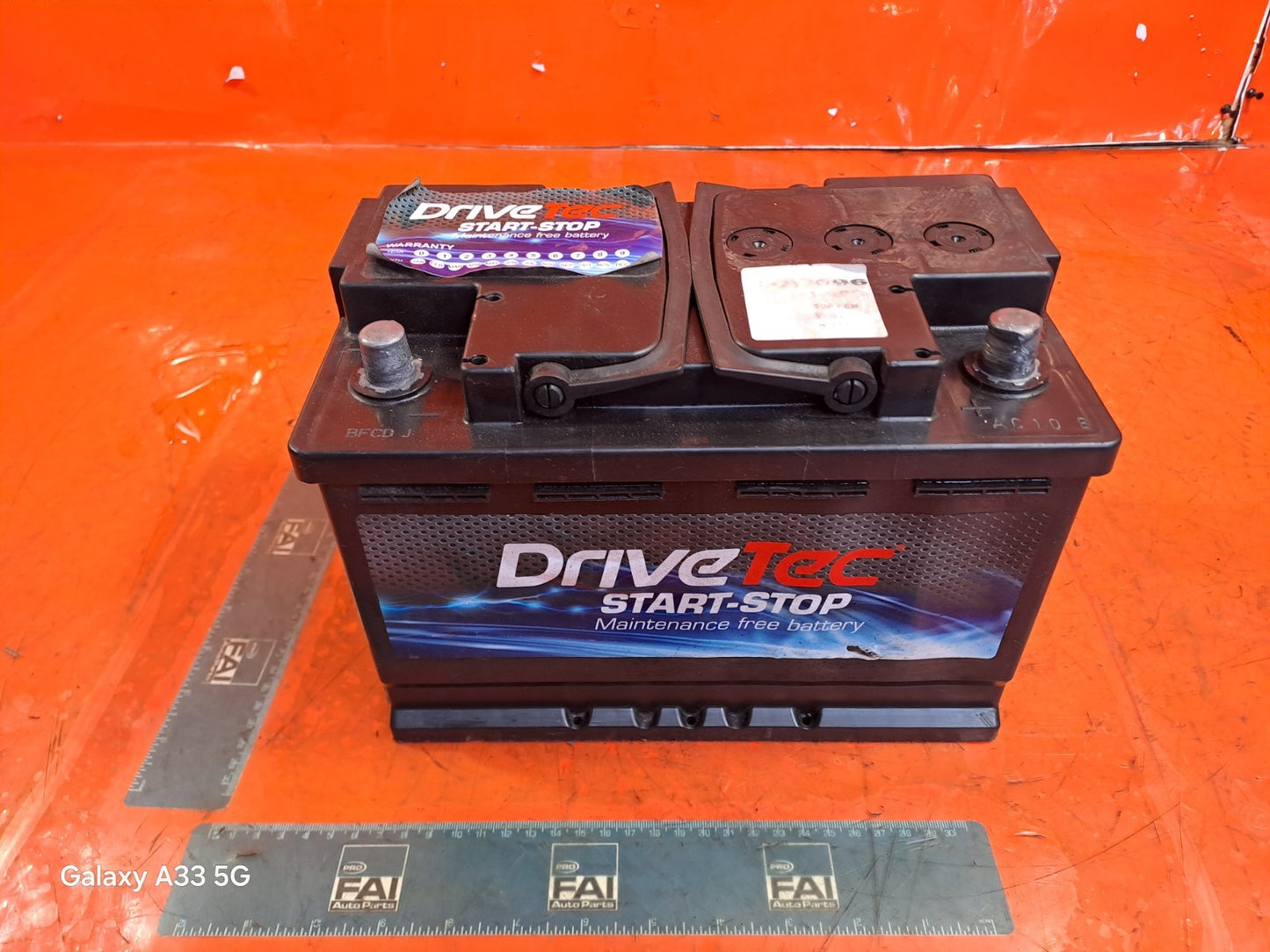 ✅CAR BATTERY DRIVE TEC Warranty xAA - Image 1
