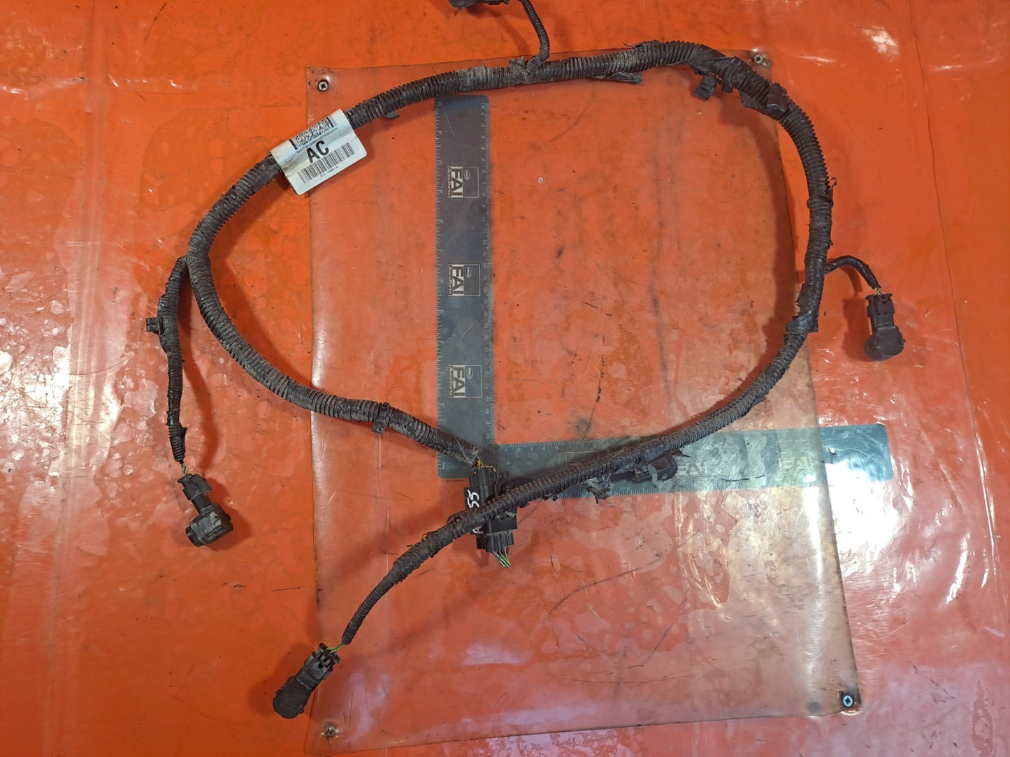 ✅2015 FORD TRANSIT CONNECT V408 REAR WIRING LOOM AND SENSORS FT1T-15K868-AC A355 - Image 2