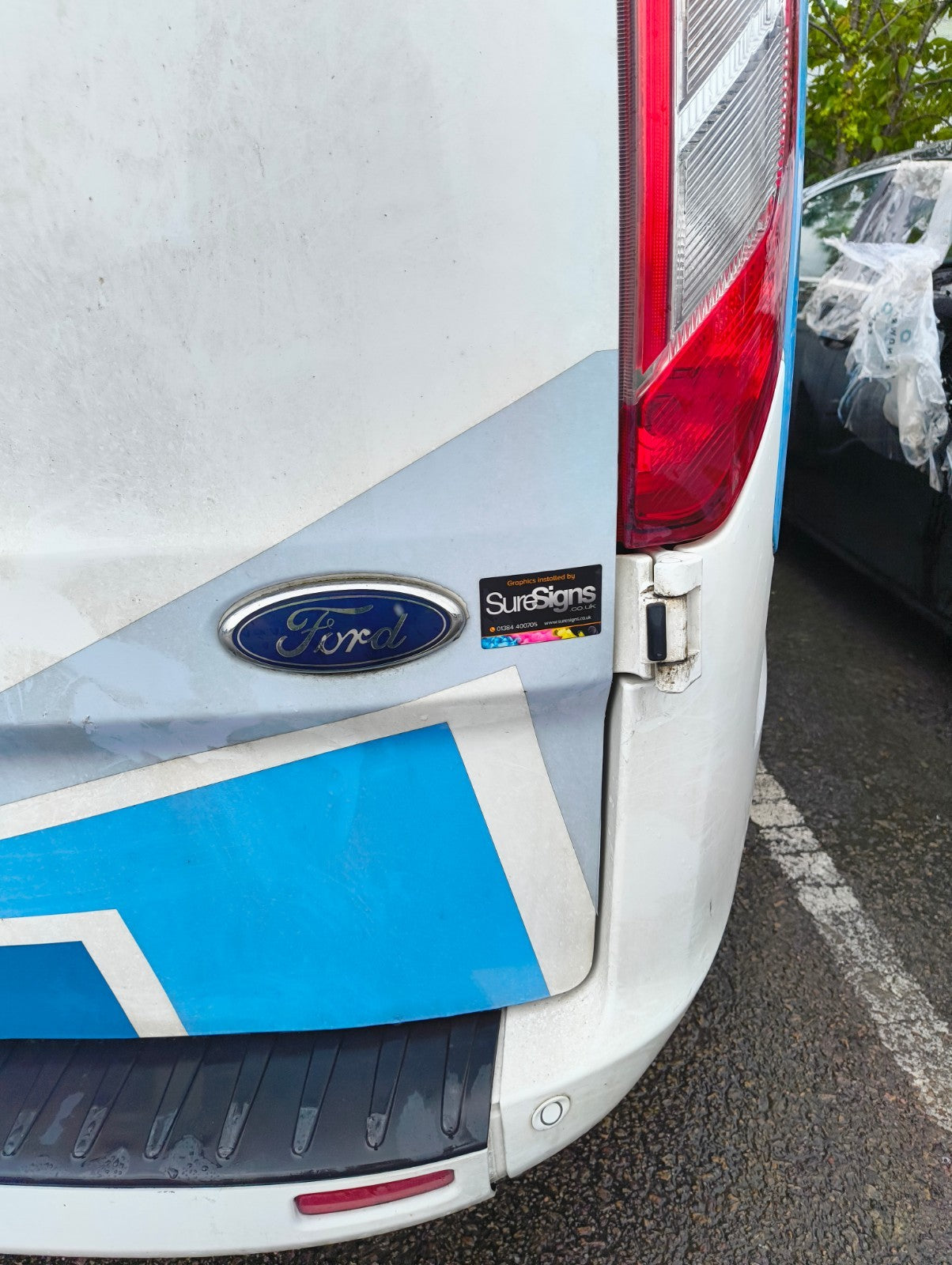 ✅Ford Transit Custom 2.0 Diesel 2021 Rear Right Door Bare White Warranty A390 - Image 4