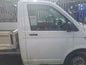 2021 VW Transporter T30 Front Right Driver Side Door Bare White B9A A412 - Image 1