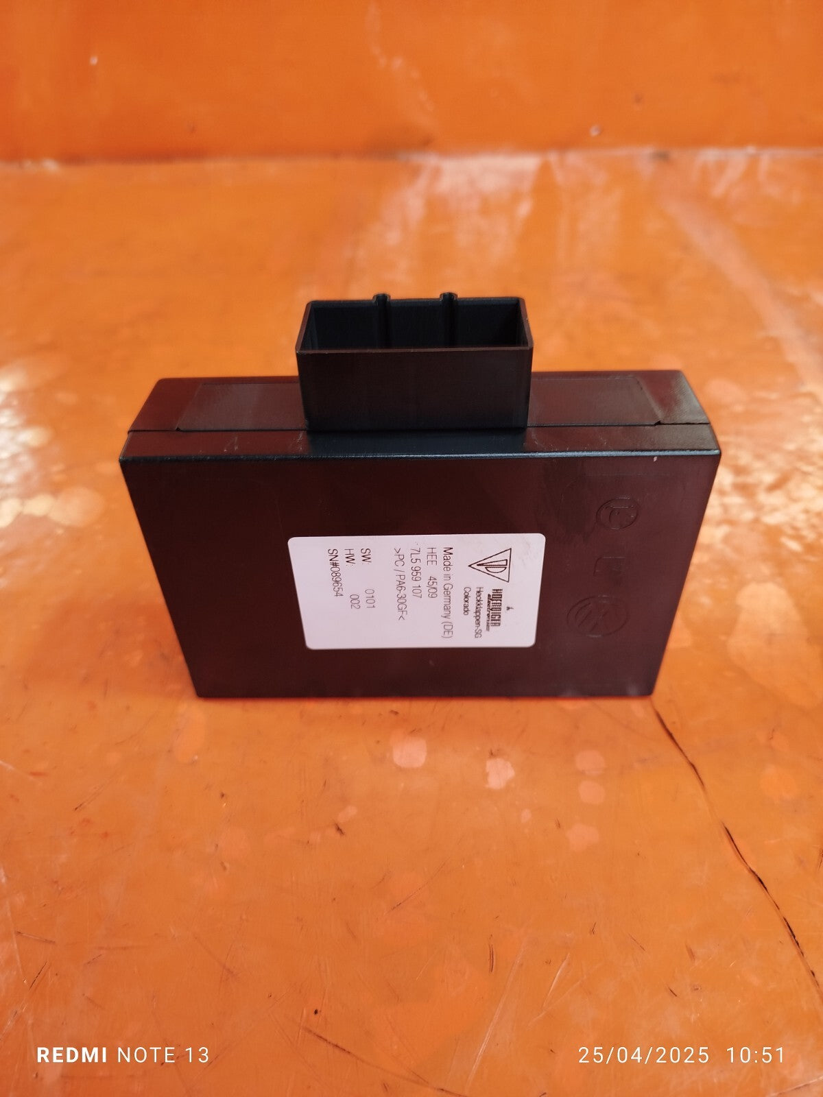 ✅PORSCHE CAYENNE V6 3.6 PETROL 2010 TAILGATE BOOT LID LIFT CONTROL MODULE A268 - Image 9