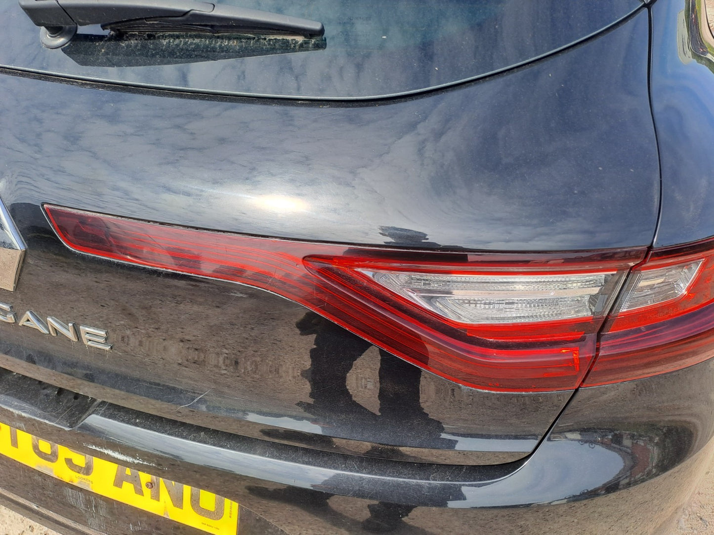 ✅2019 Renault Megane MK4 Iconic Tailgate Boot Lid Bare Black + Warranty A387 - Image 5