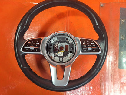 ✅MERCEDES A180D W177 1.5 DIESEL 2019 MULTIFUNCTIONAL LEATHER STEERING WHEEL A347 - Image 8