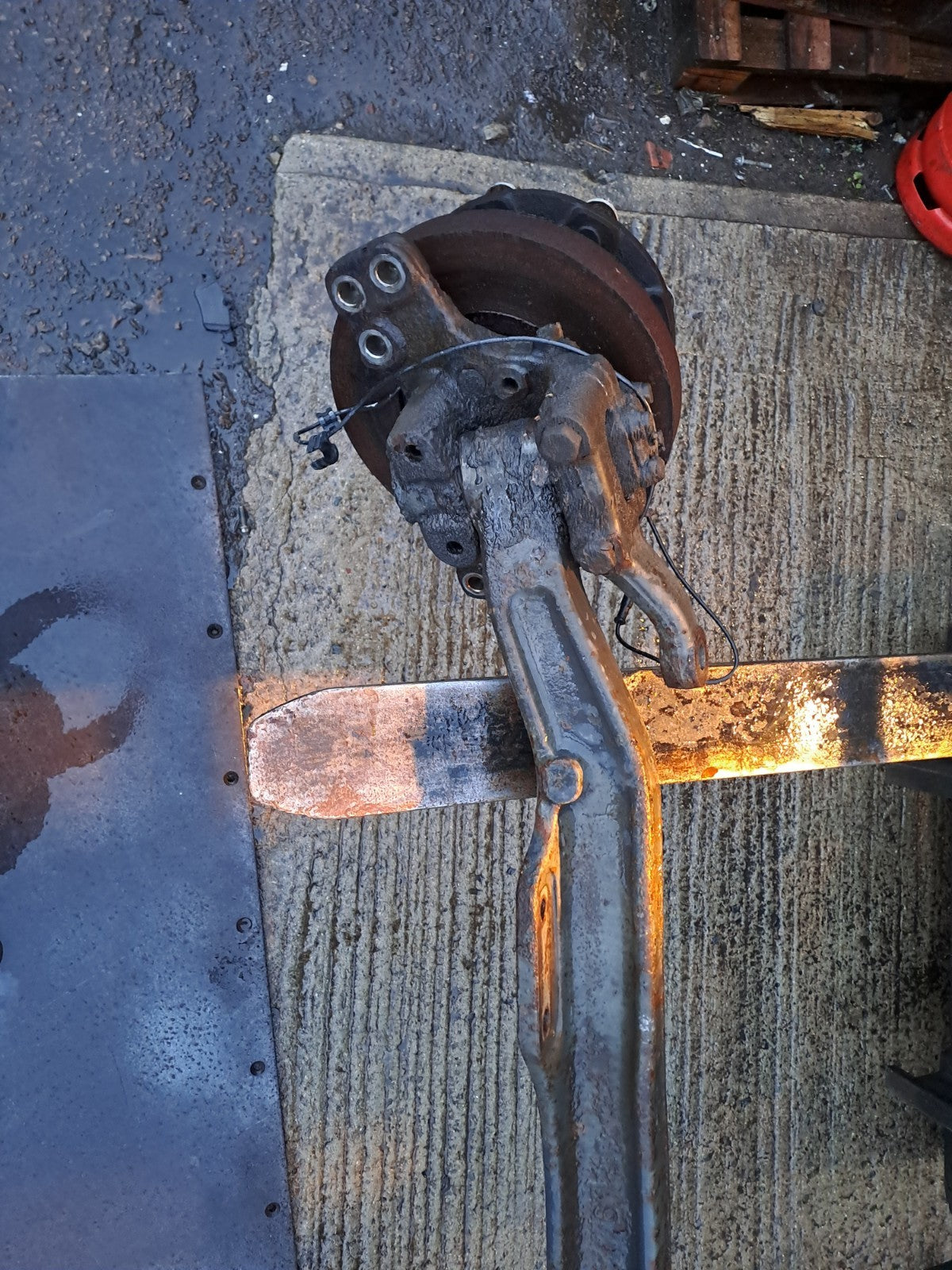 ✅VOLVO FL 5.5 DIESEL 2003 FRONT AXLE Warranty A324 - Image 3