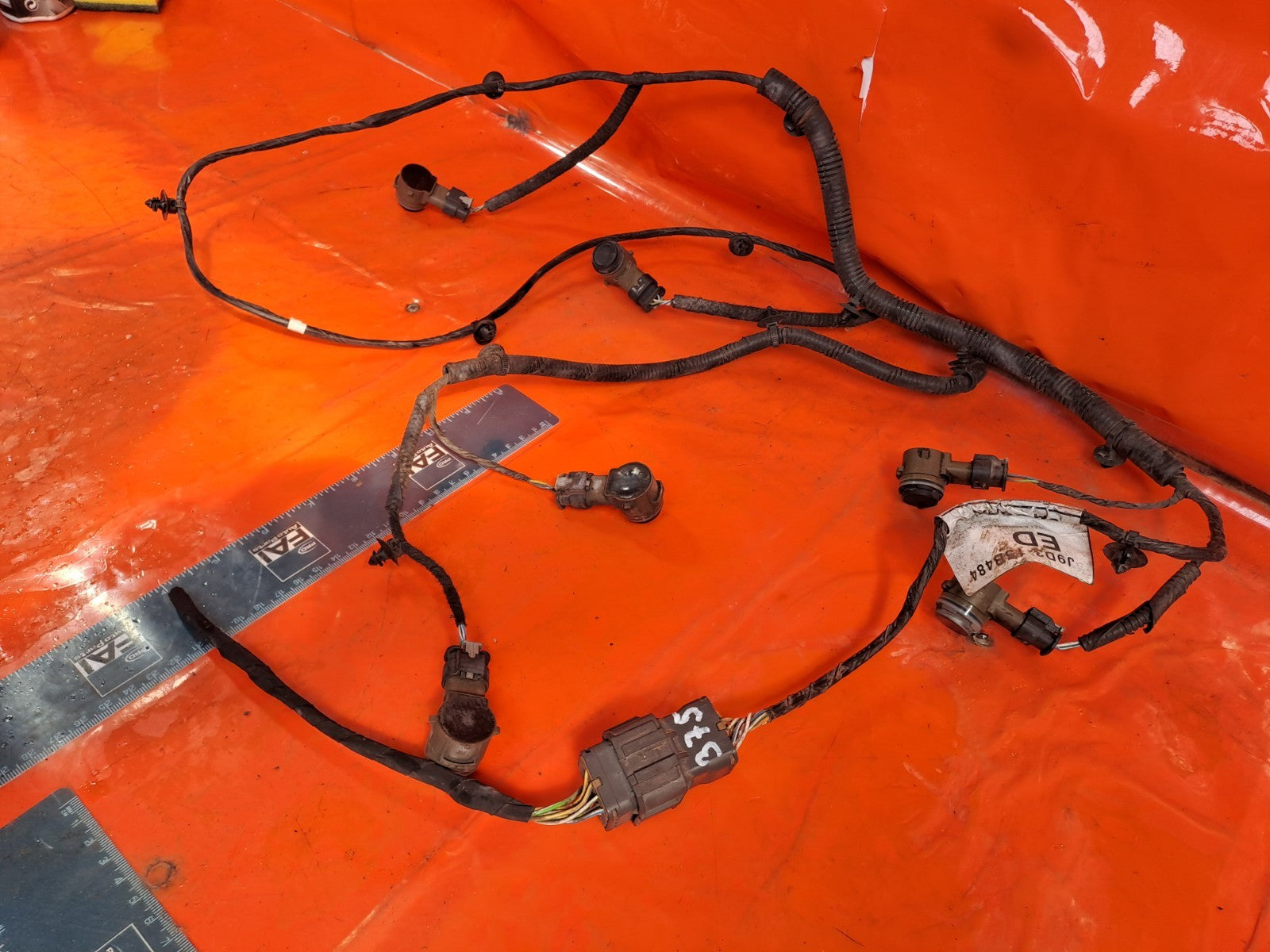 ✅2020 Jaguar I-Pace X590 Rear Bumper Wiring Loom J9D3-15B484 + Warranty A375 - Image 4