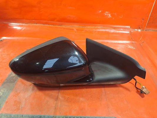 ✅2015 CITROEN C4 CACTUS FRONT RIGHT WING MIRROR BLACK + WARRANTY A327 - Image 1