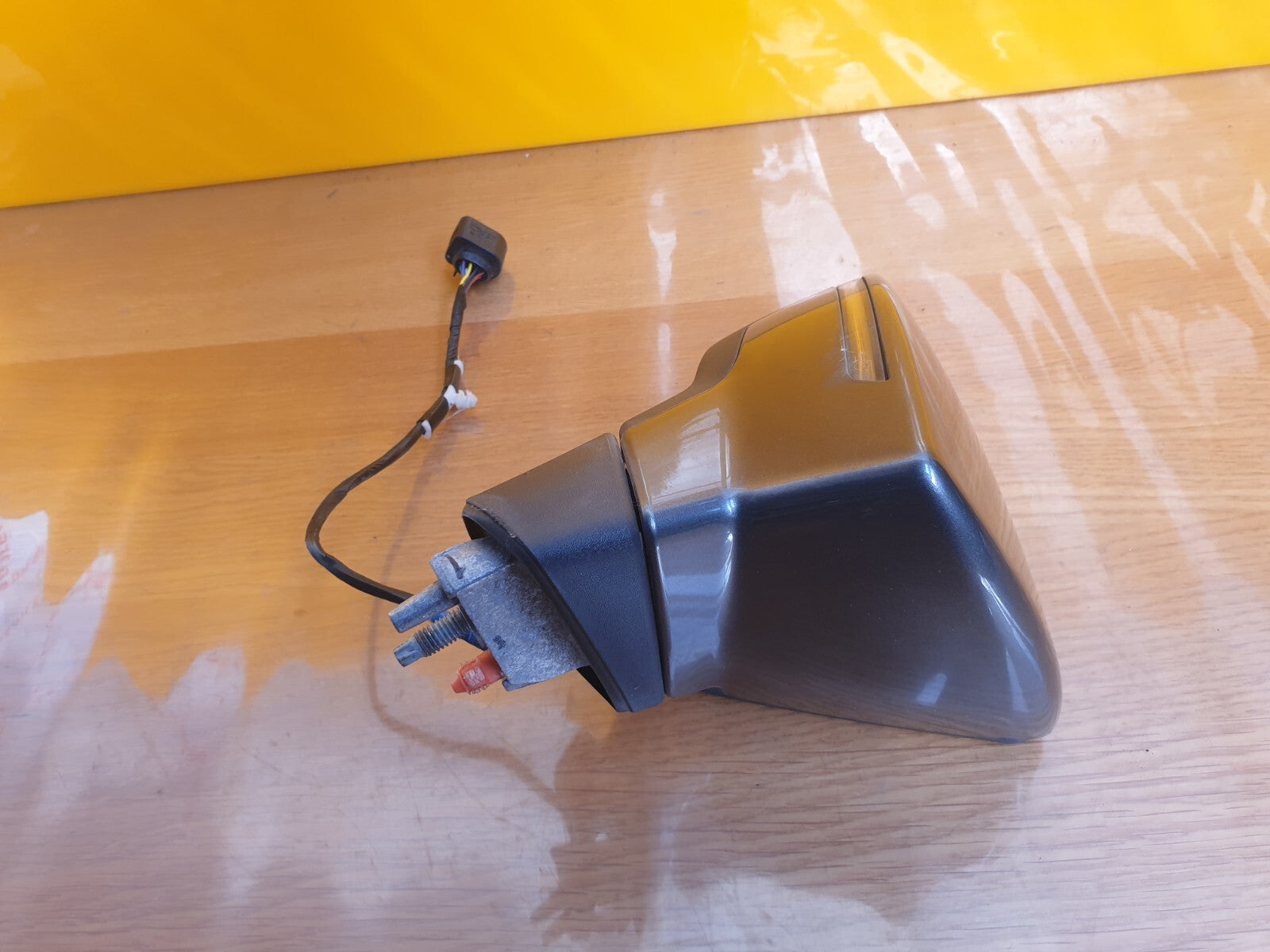 ✅2017 SEAT LEON MK3 DOOR WING MIRROR PF RIGHT SIDE GREY LX7G +WARRANTY A075 - Image 3