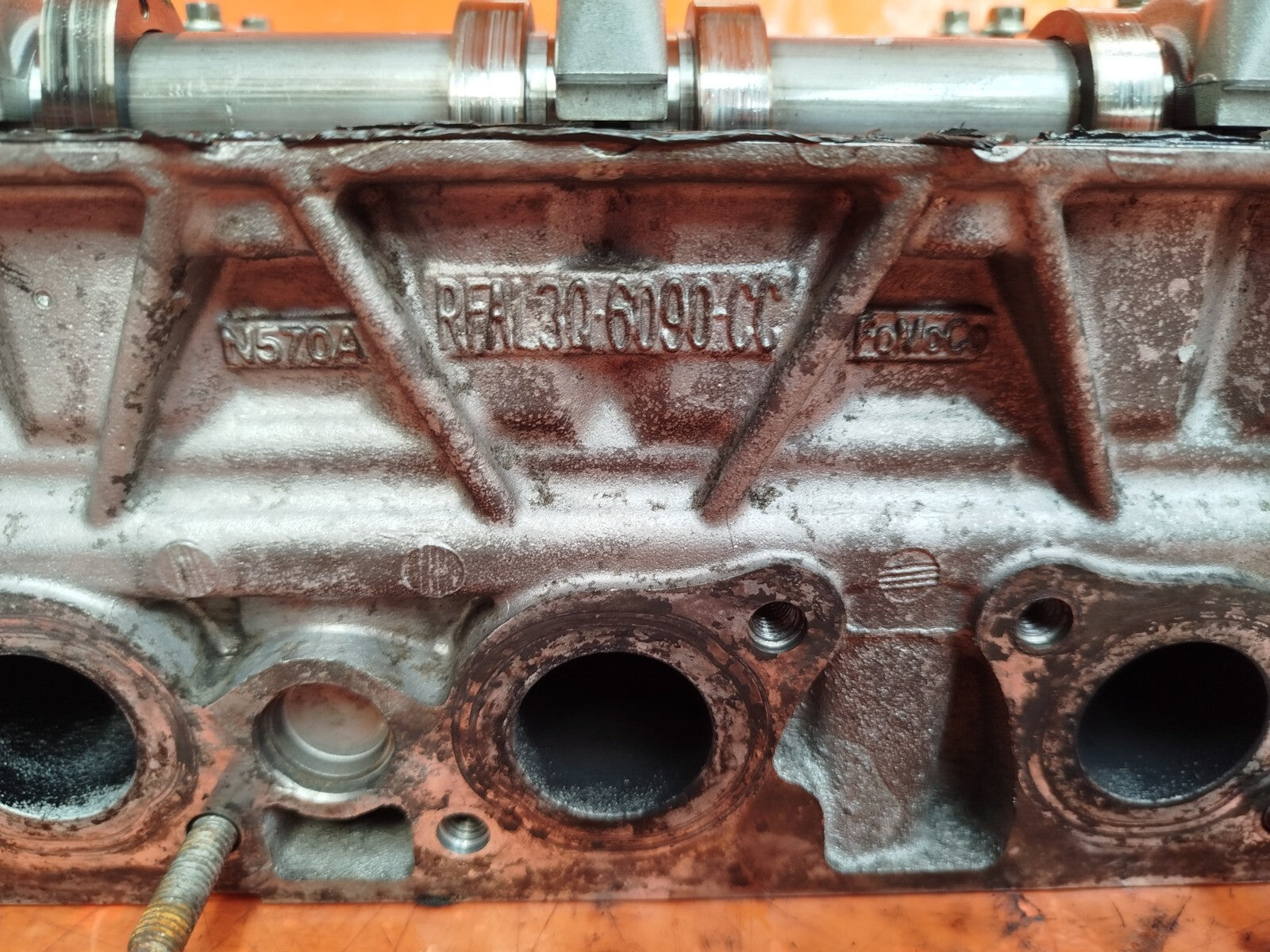 ✅LAND ROVER RANGE ROVER L322 4.4 DIESEL 2011 448DT CYLINDER HEAD RIGHT AL3Q6090 - Image 11
