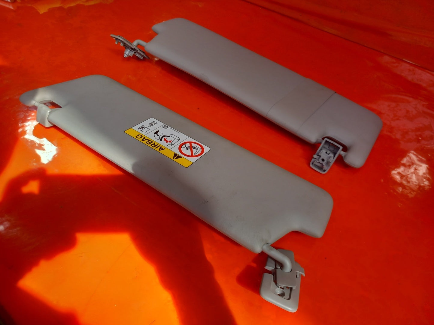 2024 Ford Transit Custom Sun Visor Pair Left Right DU5A-00014-CC Warranty A406 - Image 8