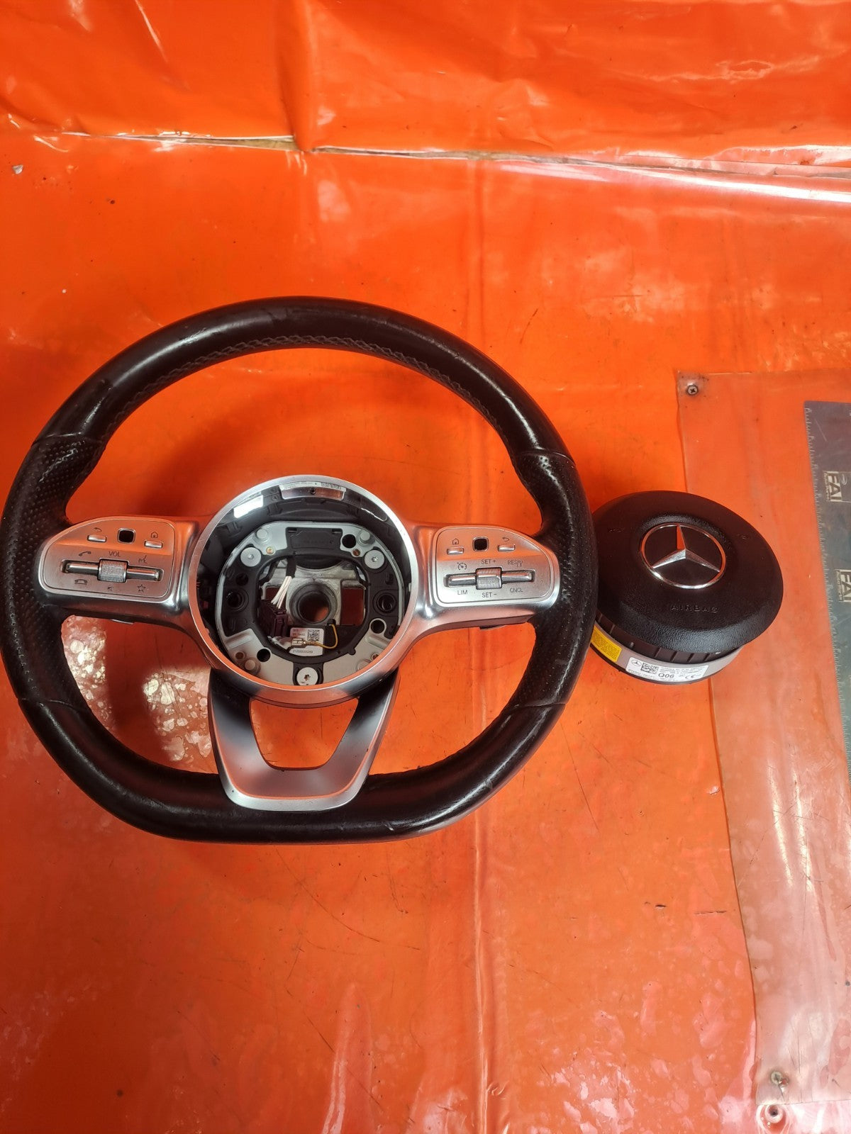 ✅MERCEDES CLA 180 AMG LINE 1.3 PETROL 2021 MULTIFUNCTION STEERING WHEEL Warranty - Image 5