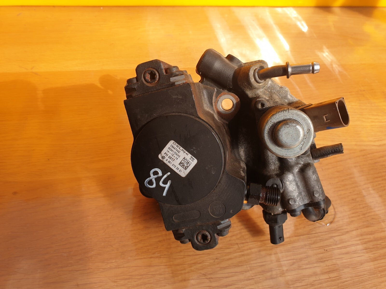 ✅2014 MERCEDES C CLASS W205 2.1D HIGH PRESSURE FUEL PUMP A6510703301 + WARRANTY - Image 2
