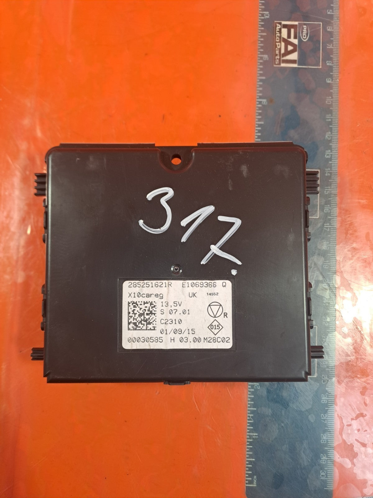 ✅RENAULT ZOE DYNAMIQUE 2015 A/C HEATER CLIMATE CONTROL 285251621R Warranty A317 - Image 1