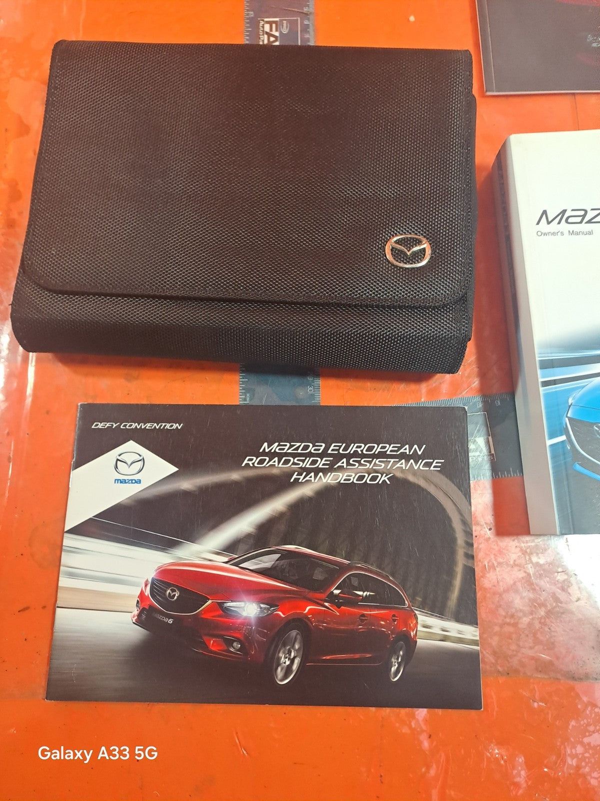 ✅MAZDA 3 HANDBOOK OWNERS MANUAL WALLET + WARRANTY xAA - Image 9