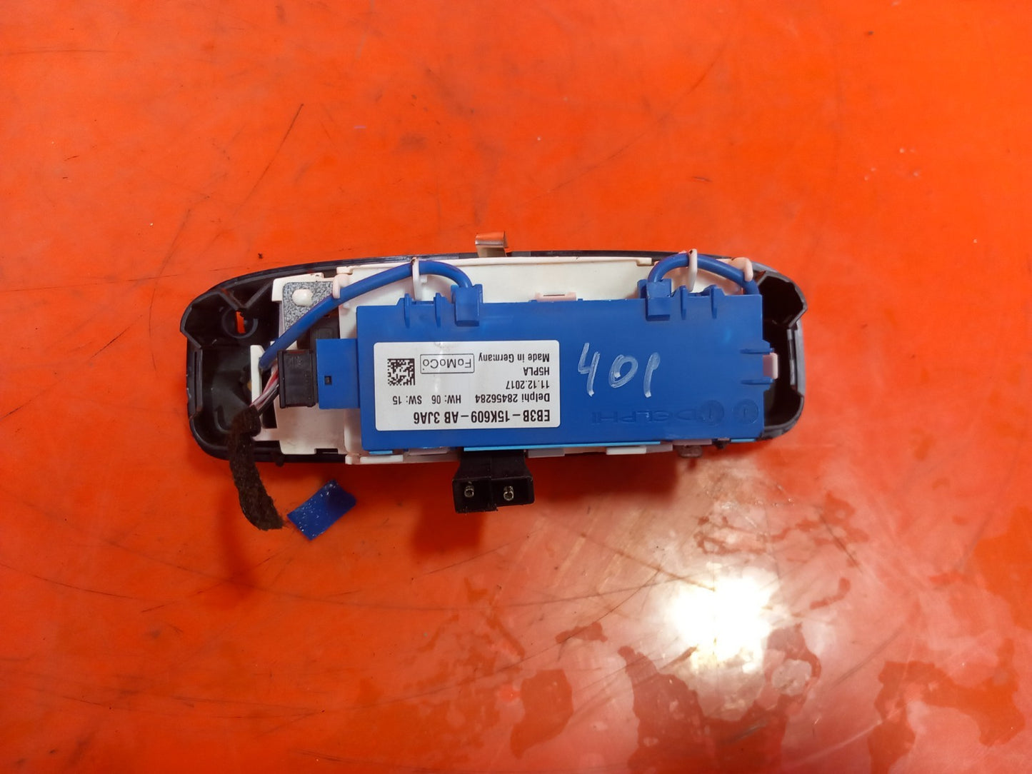 2017 Ford Ranger Wildtrak Front Interior Roof Light EB3B-15K609-AB Warranty A401 - Image 6