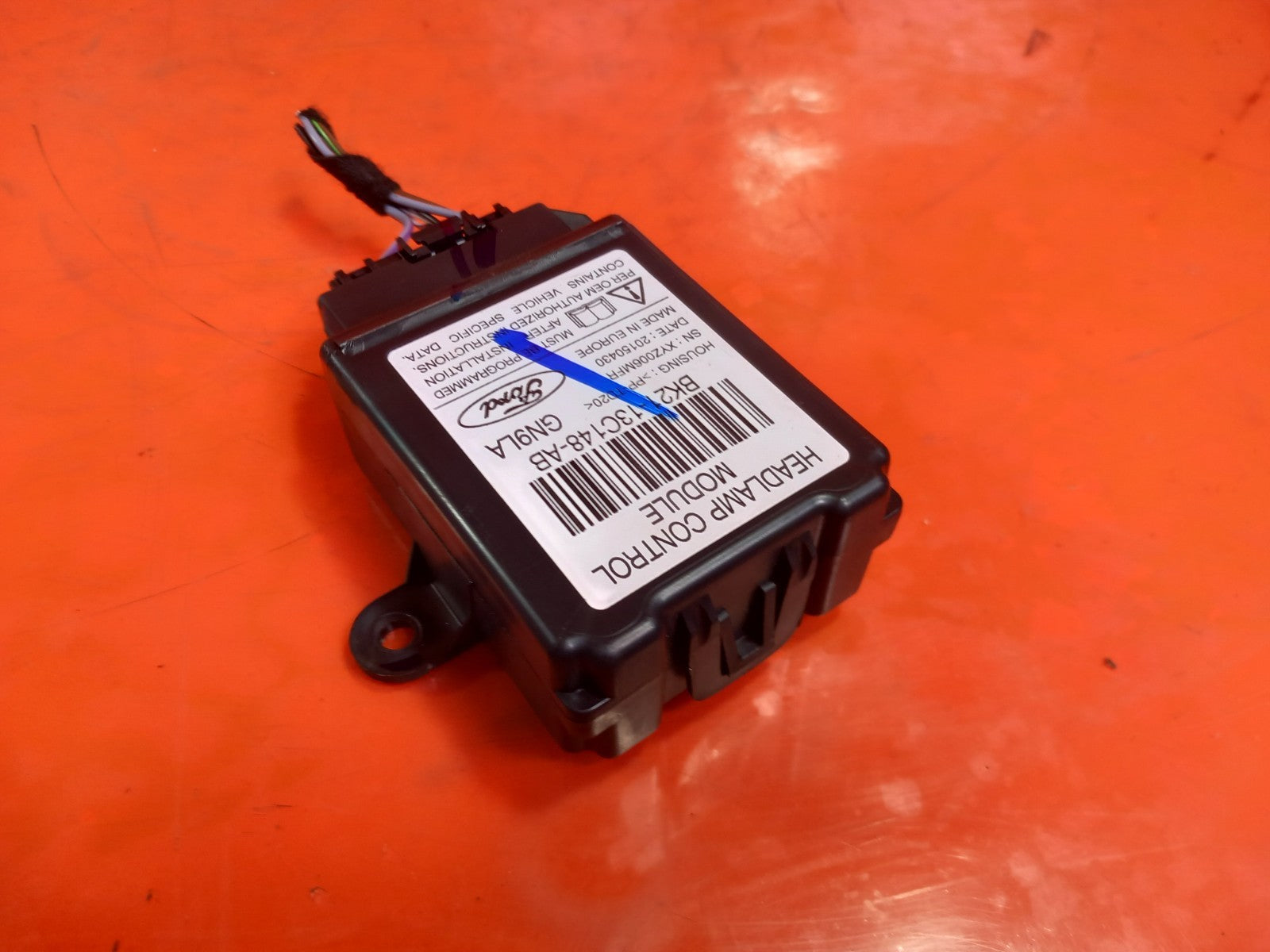2015 Ford Tourneo Custom Headlight Control Module BK21-13C148-AB Warranty A377 - Image 5