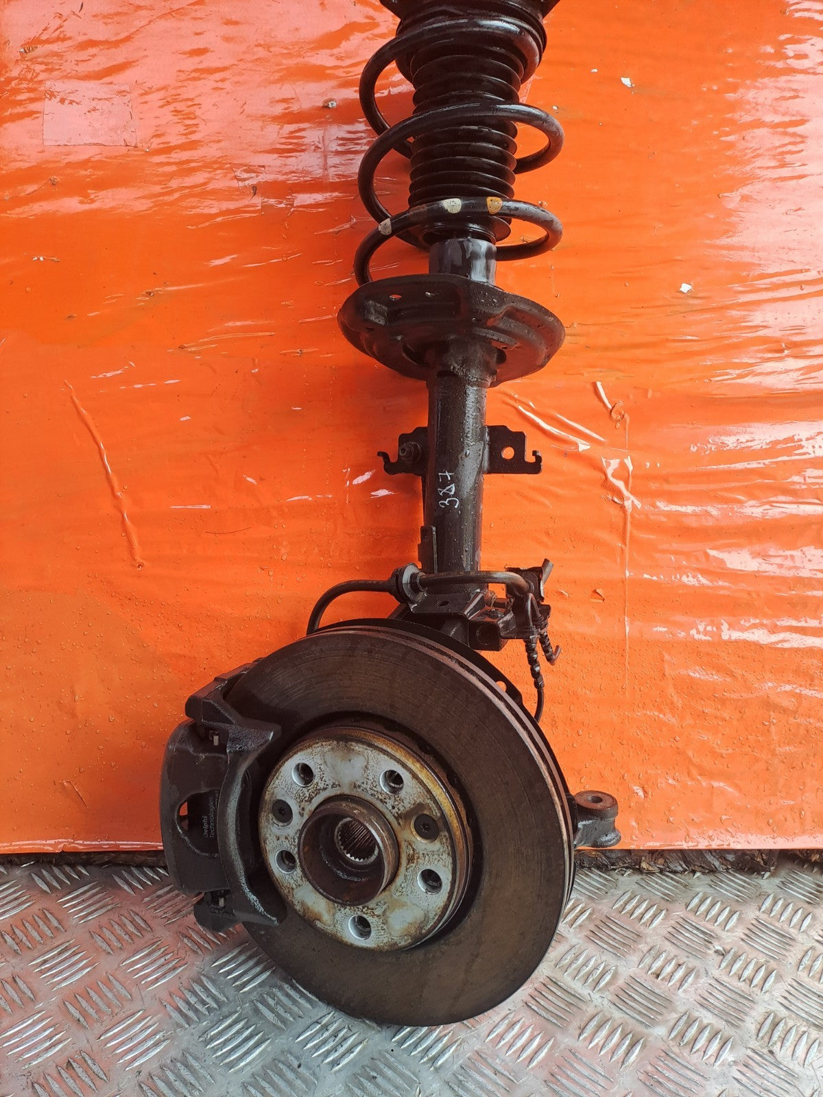 Renault Megane MK4 1.3 Petrol 2019 Front Left Suspension Leg Hub 543025368R A387 - Image 2
