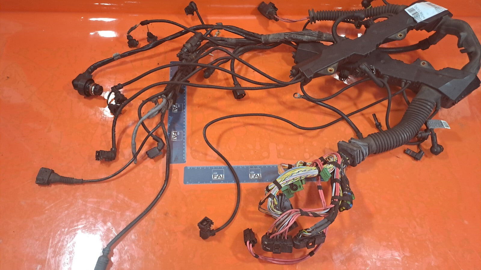 BMW 750Li 2006 4.8 Petrol Engine Motor Wiring Cable Harness 12517540882 Warranty - Image 2